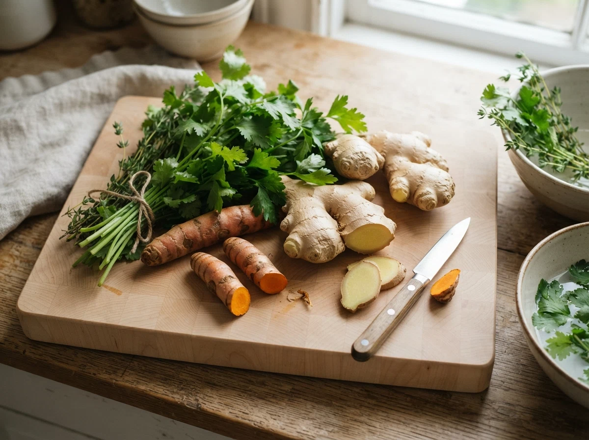 Magnesium rich foods including nuts, seeds and leafy greens